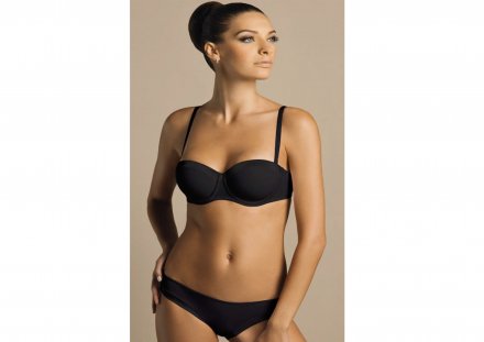 Laura Biagiotti korzetová Push up podprsenka 702 B  černá  
